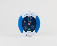 A blue and gray HeartSine 500P AED