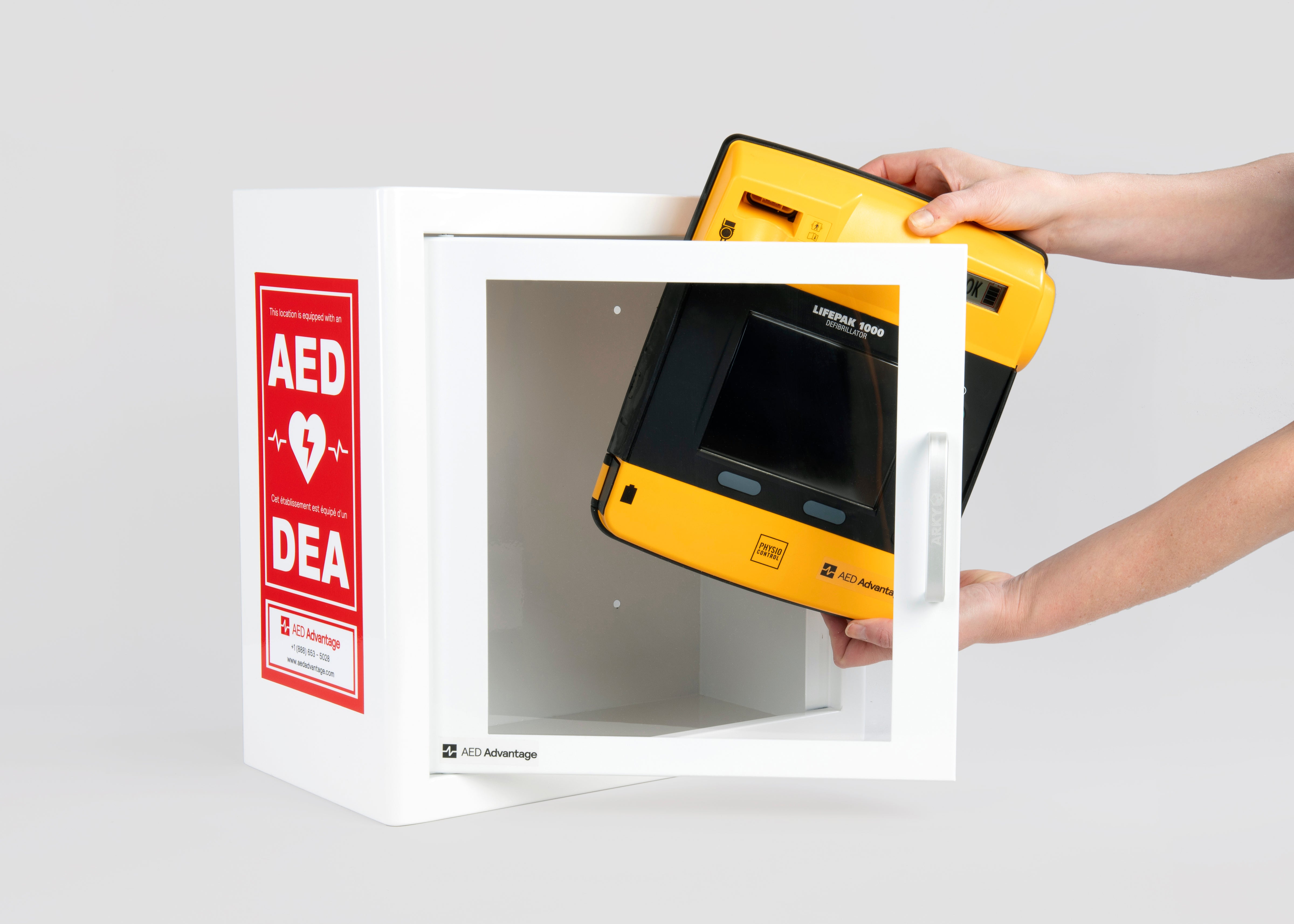 LIFEPAK 1000 Simply Secure AED Bundle | SimplyAED